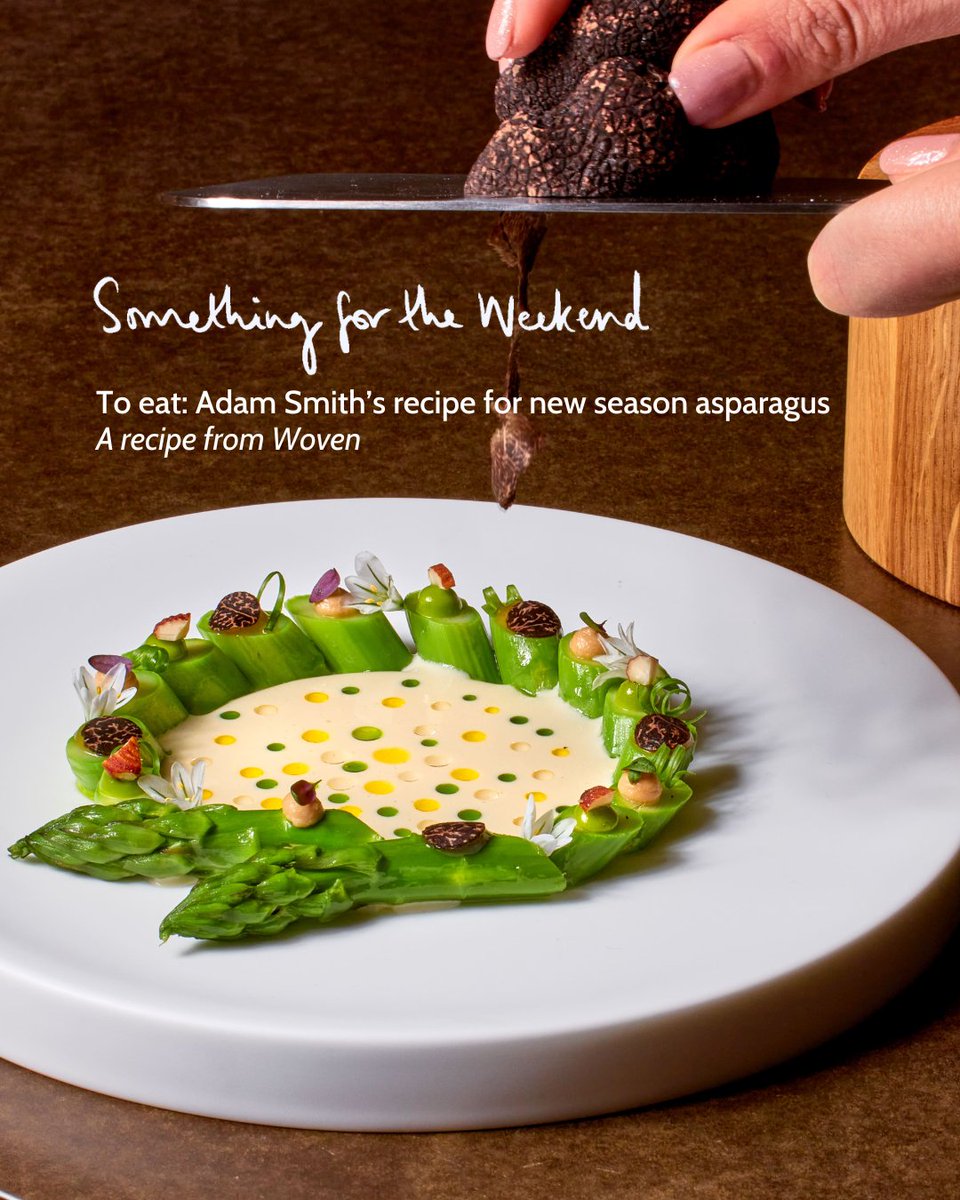 GoodFoodGuideUK's tweet image. With the arrival of asparagus season, Adam Smith shares his recipe to elevate the spring vegetable in its prime.

Head to the link in bio for the full recipe and tag us if you have a go at making the dish. eu1.hubs.ly/H0jqcpY0

#WovenbyAdamSmith #asparagus #truffle