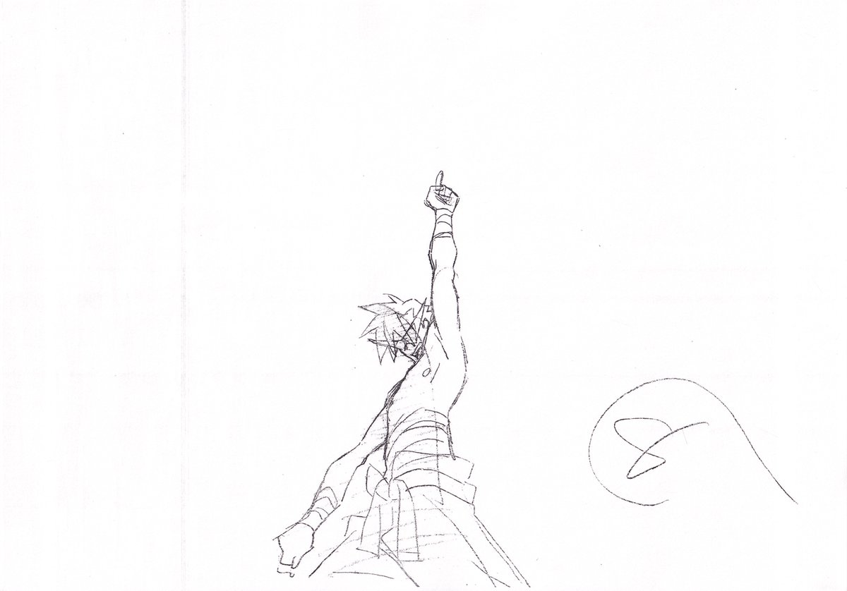 Some more scanning, have a few genga corrections(?) amongst the Gurren Lagann settei 