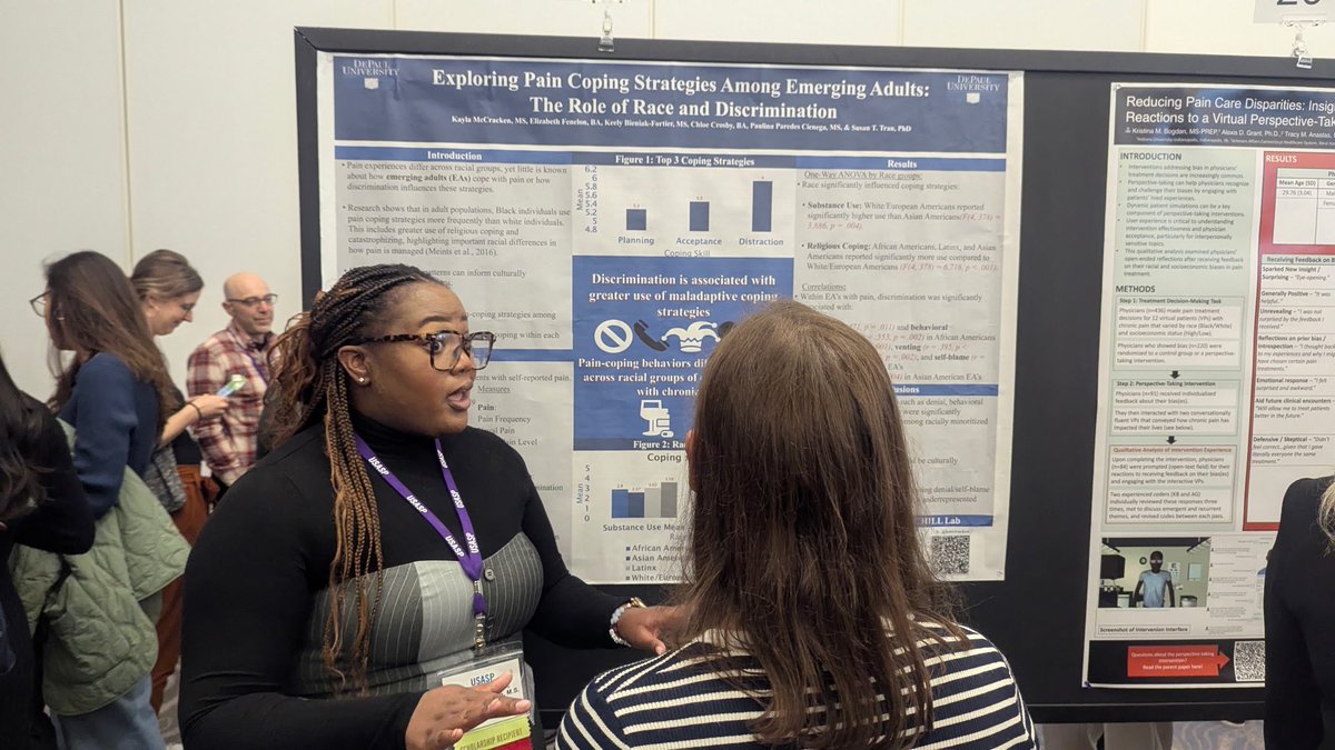 kmccracken_'s tweet image. First time at #USASP was one for the books! Love when people appreciate and see the need for the research I’m passionate about! #thisispedspsych #blackinpsych #usasp2025
