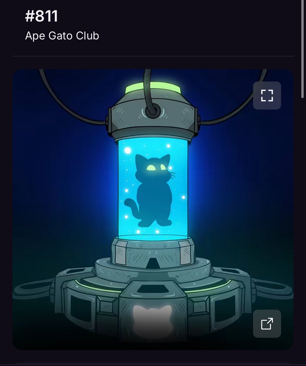 Giving away this unrevealed GATO from my personal stash to help celebrate the sell out! 

Just RT, like, follow <a href="/apegatoclub/">ApeGatoClub 🦍</a> &amp; <a href="/bullmktrich/">Bullmktrich 🍌</a>, and comment WAGMEOW

24 hours 😸