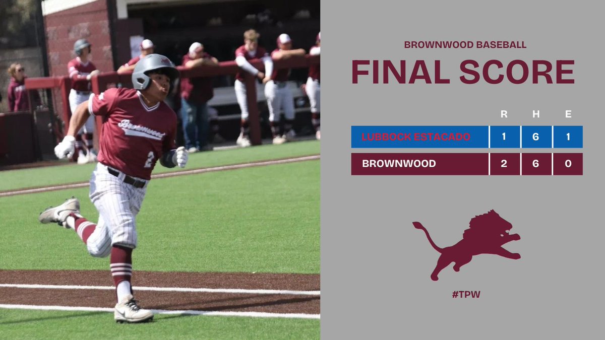 Lions take Game 1! 

Back at Cougar Stadium tomorrow at 1PM for Game 2!