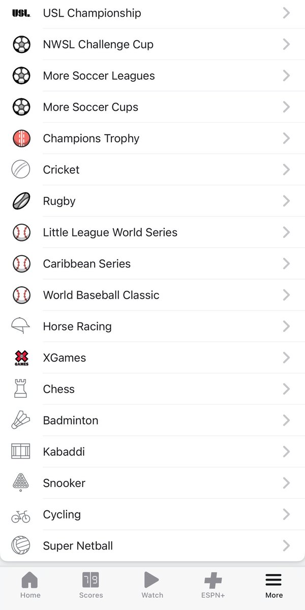spus44's tweet image. Why doesn’t @espn have pickleball on their app? I mean, Kabaddi? Really?