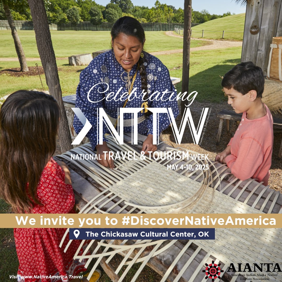 It's National Travel and Tourism Week and we’re highlighting cultural sites that inspire - the <a href="/ChickasawCCC/">ChickasawCulturalCtr</a>  in Oklahoma.
🔗 Learn more at chickasawculturalcenter.com
#NTTW25 #IndigenousTourism #DiscoverNativeAmerica <a href="/USTravel/">U.S. Travel</a>