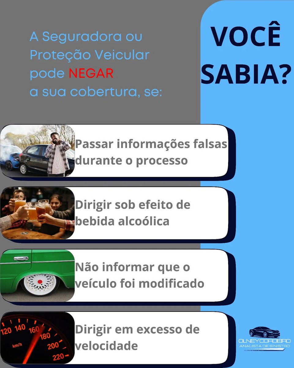 OlneyCordeiro's tweet photo. 📌 SALVE ESTE POST PARA CONSULTAR DEPOIS! 📌
🔥 O que você precisa saber sobre NEGATIVA DE COBERTURA! 🔥
#transitoseguro #dirijacomcuidado #seguro #protecaoveicular https://t.co/TFrJxMVvrs