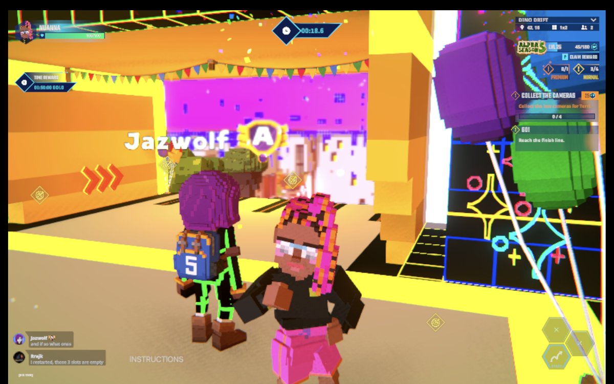 Can you beat this race in record time? <a href="/TheSandboxGame/">The Sandbox</a> 🏁⌛️ tsbga.me/TheSandbox #AlphaSeason5