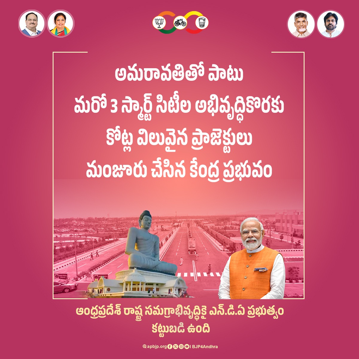 BJPMM4ANDHRA1's tweet image. #modi4apdevelopment