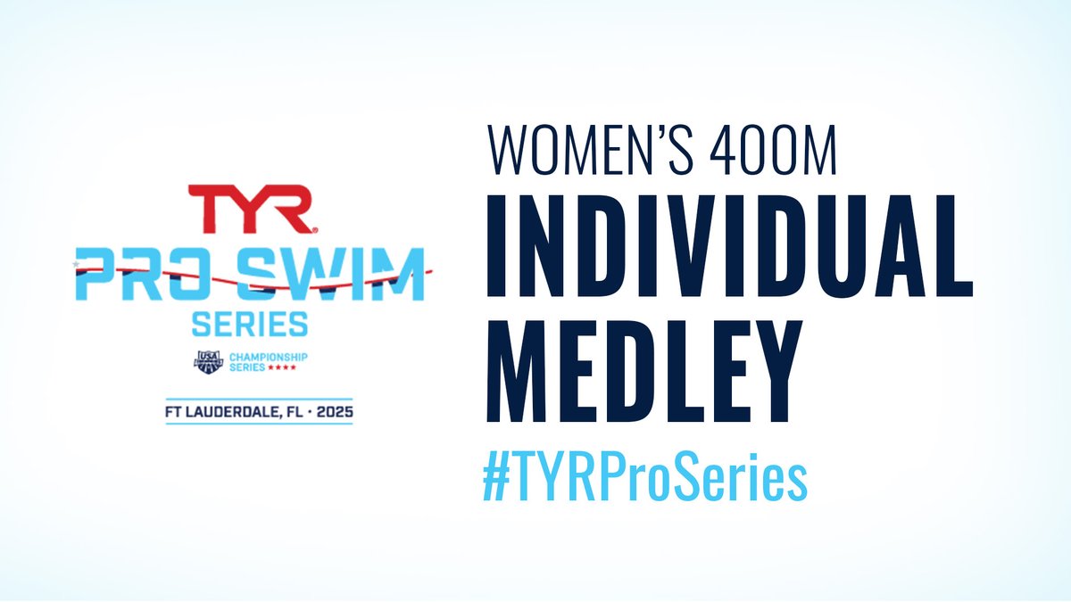 FINAL:

1. Emma Weyant, 4:33.95
2. Ellen Walshe, 4:35.32
3. Leah Hayes, 4:38.78

#TYRProSeries | 📊: bit.ly/44iRBQa