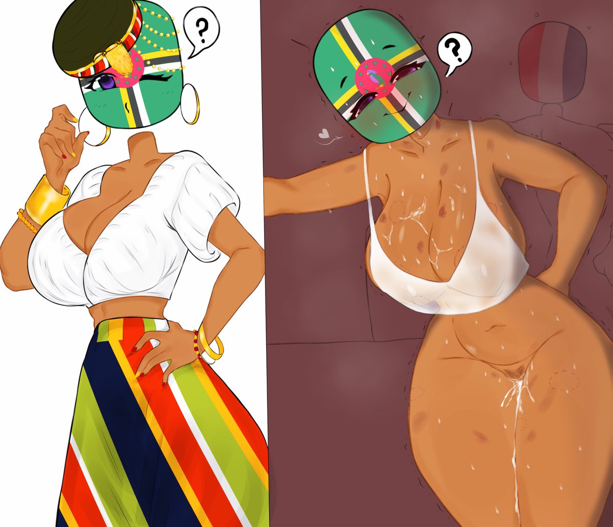 Discover NSFW Countryhuman Brazil comics