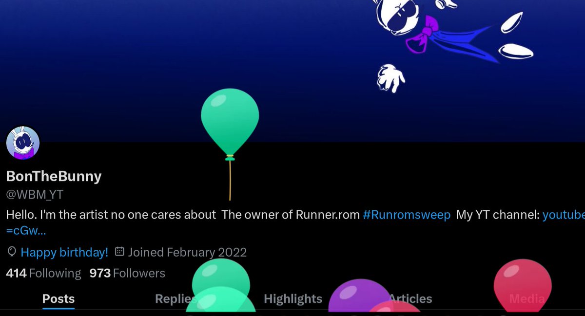 WBM_YT's tweet image. Apparently it&apos;s my birthday today, cool :&amp;gt;