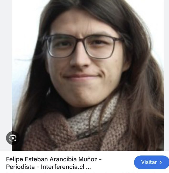 CLAUDIO CRESPO (@claudiocrespog) on Twitter photo Nuevamente el medio zurdo <a href="/InterferenciaCL/">Interferencia</a> publica una nota en mi contra.
Con la cara de los “periodistEs” me queda claro su ideología.
En todo caso este pseudo medio informativo lo deben ver 10 personas con suerte. Nuevamente el medio zurdo <a href="/InterferenciaCL/">Interferencia</a> publica una nota en mi contra.
Con la cara de los “periodistEs” me queda claro su ideología.
En todo caso este pseudo medio informativo lo deben ver 10 personas con suerte.