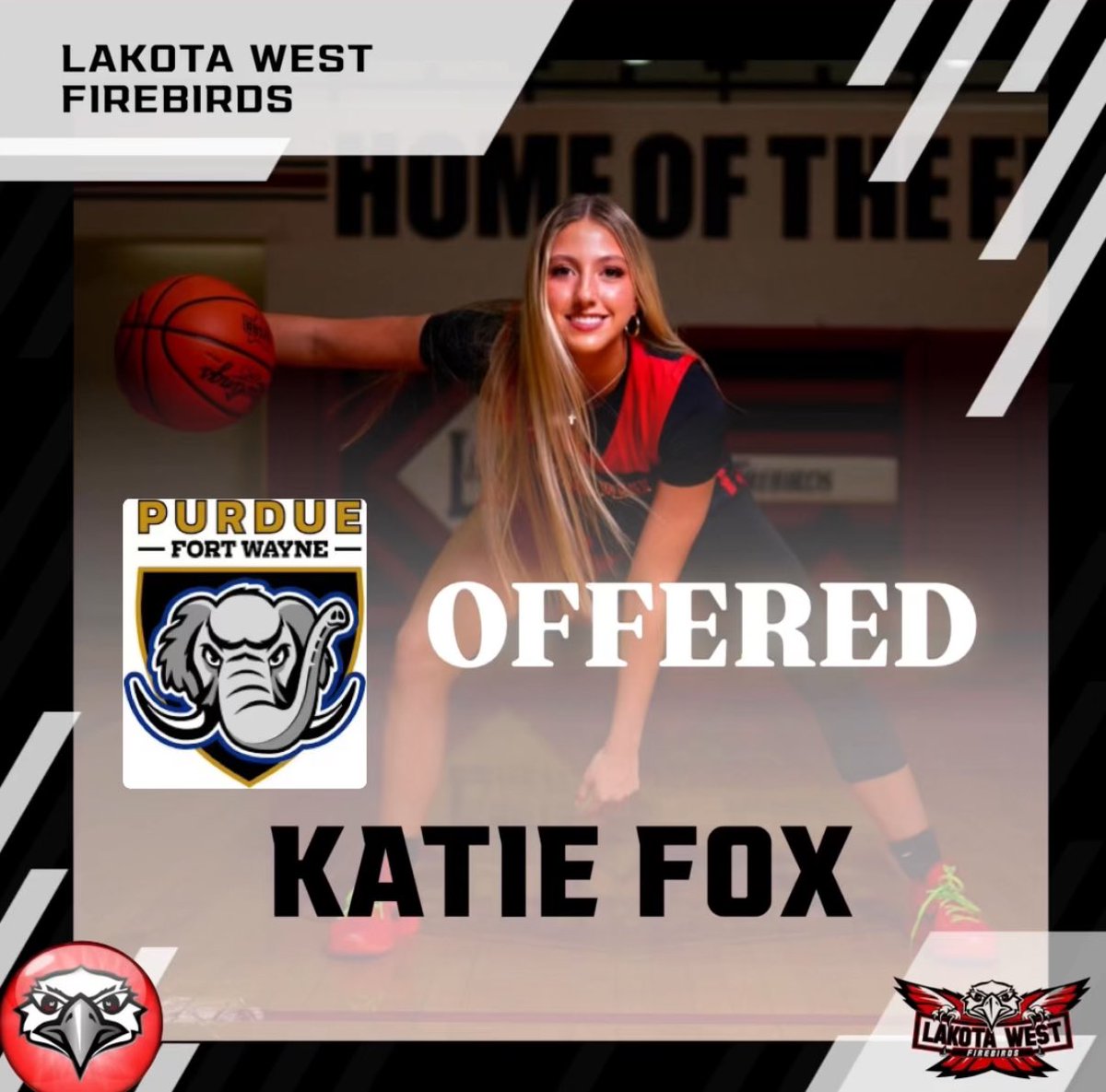 Congratulations @katiefoxhoops on the offer from Purdue Fort Wayne!