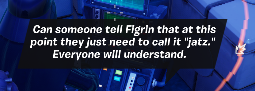 JIZZ REFERENCE IN STAR WARS FORTNITE
