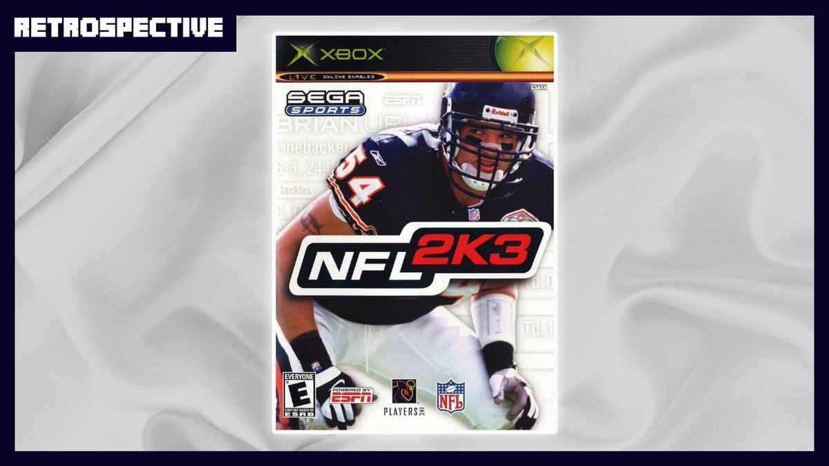 Got a retrospective on NFL 2K3 dropping soon. This game was more important than you might think!