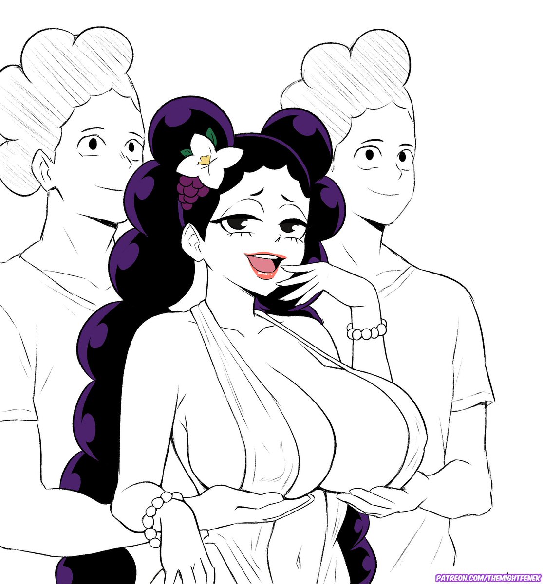 Mineta ♀️

Supposed to be a dream sequence that fem Mineta is having (who better than him/herself to carry her)