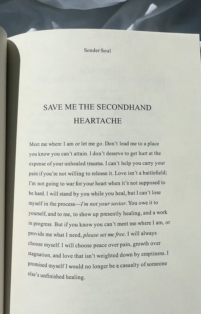 Save me the secondhand heartache.