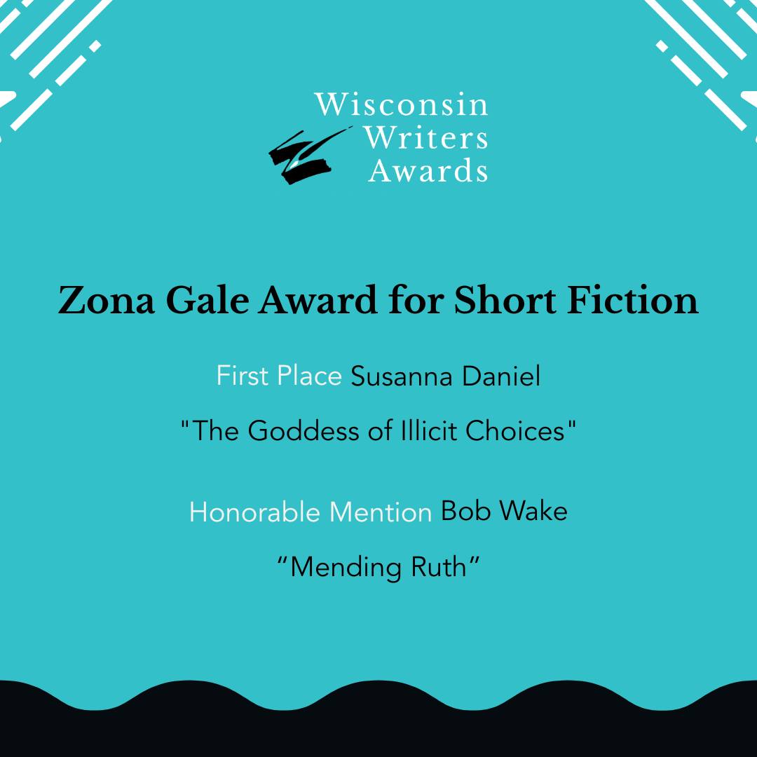 My short story, “Mending Ruth,” which won the 2024 Wisconsin People &amp; Ideas Fiction Contest, has taken “Honorable Mention” for the Zona Gale Award for Short Fiction.
artlitlab.org/events/wiscons…
