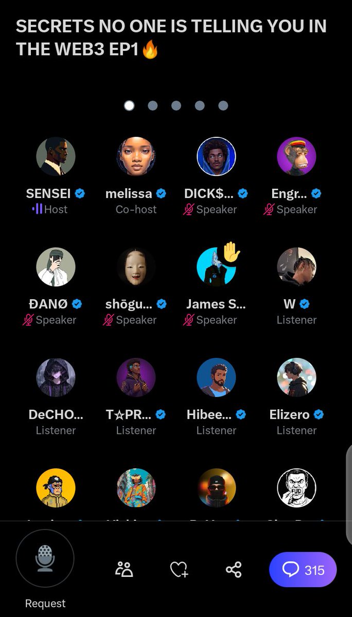 Thank you all for the alphas tonight <a href="/big_sensei1/">SENSEI</a>  <a href="/0xmelissa19/">melissa</a>  <a href="/Crypto_Maliel/">𝐌₳𝐋𝐈𝐄𝐋 🦅</a> and all speakers.