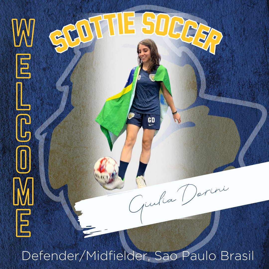 Welcome to Scottie Soccer Giulia! 🖋️⚽️
#ScottieNation #UpTheScotties
