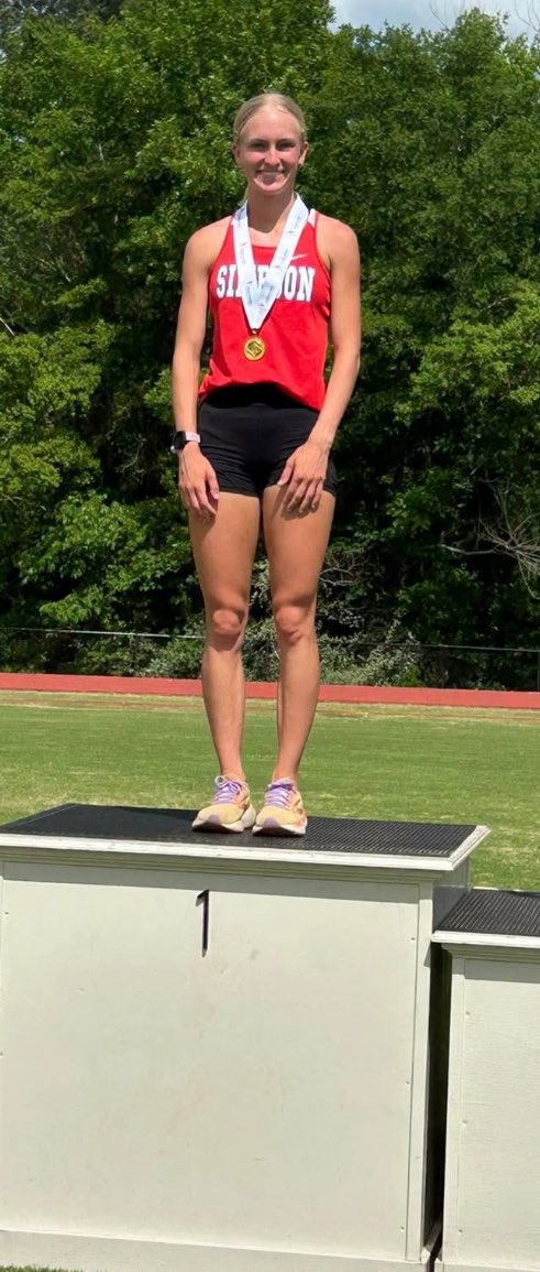 Simpson’s Lily Overby 3200M MAIS 5A State Champion