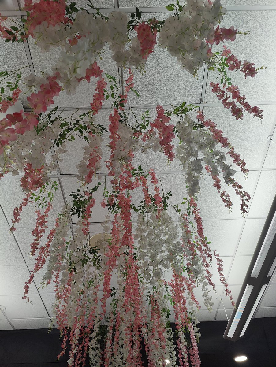 Happy Prom Eve!!!! Here's your sneak peek. TWELVE hours of decorating. Actual blood (only my hand...), sweat (felt like an August afternoon in there) and tears (don't worry - only happy tears). I cannot wait to see everyone's reactions tomorrow evening. ❤️ #BHS #BarnegatInspires