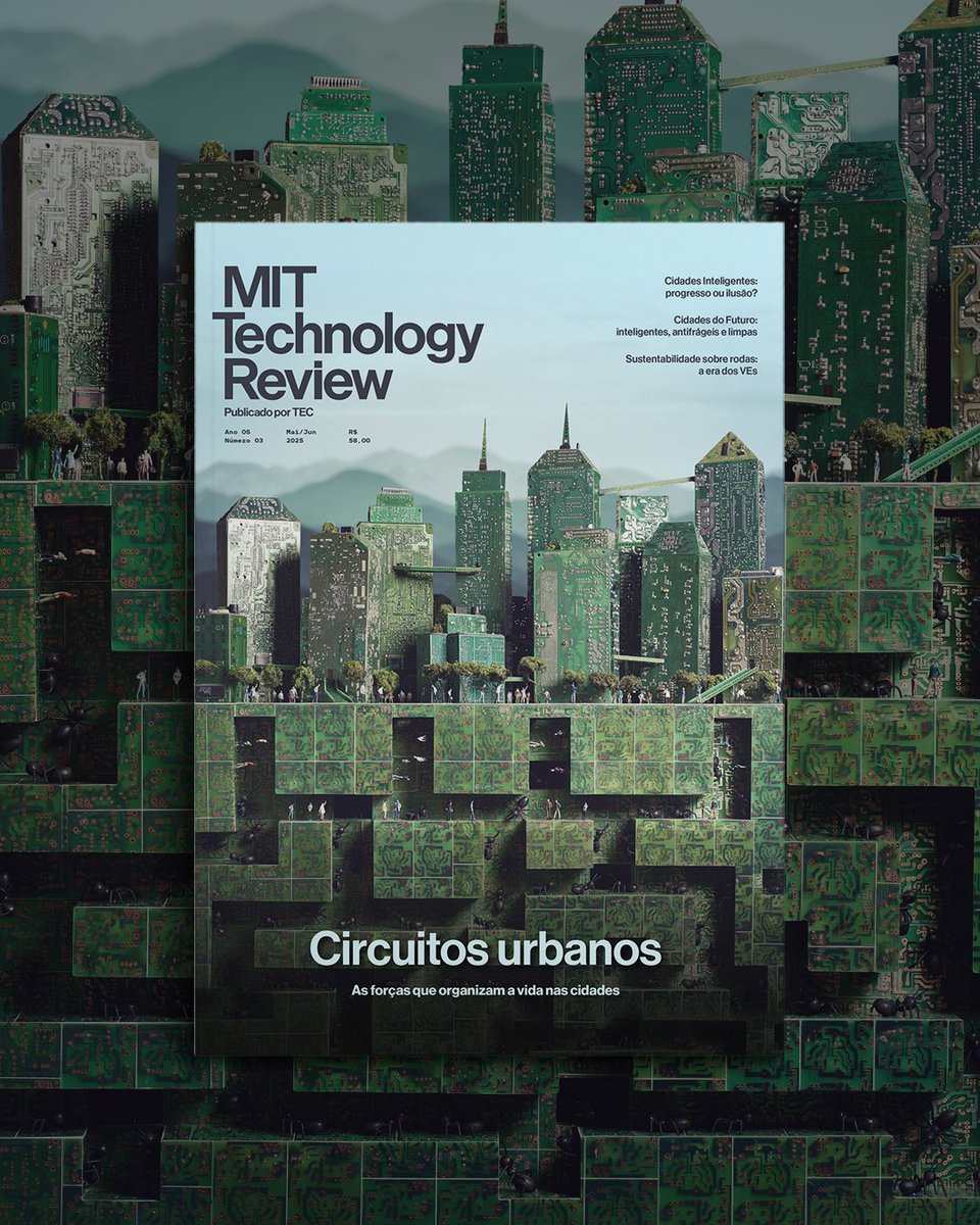 Como a tecnologia pode transformar nossas cidades? A nova edição está no ar. Assine e leia! mittechreview.com.br/assine/