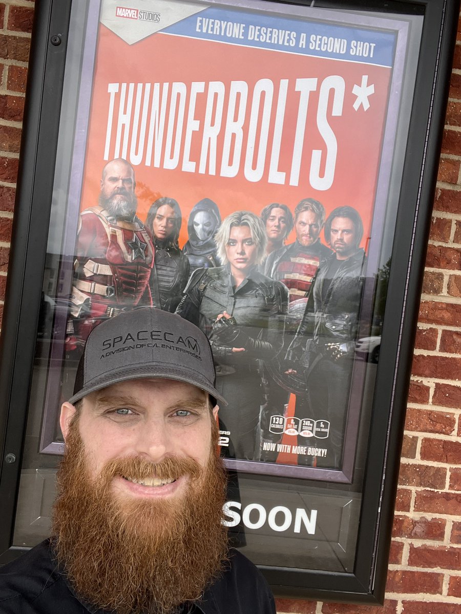 Cynnthetic's tweet photo. I’m so happy to see Marvel’s Thunderbolts debut to fantastic reviews and fan love. -
It was a journey (literally at times) and a project I’ll cherish working on for life. My love to the cast, crew, and all the new people I now consider family.  - #thunderbolts #marvelstudios #disney #film #CynnOnScreen #redguardian