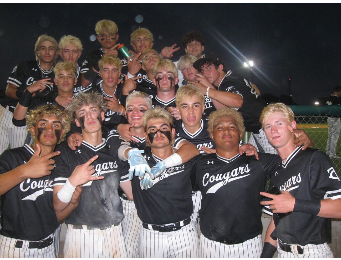 Cougars drop Game #2 of the best of 3 series 4-0 to Sotomayor. Game 3 will be played tomorrow. Game time 11:00 AM NS#2.

Come on out and cheer on the Cougars as they look to grab a Bi-District championship.

Let's go Cougars! 🐾⚾️