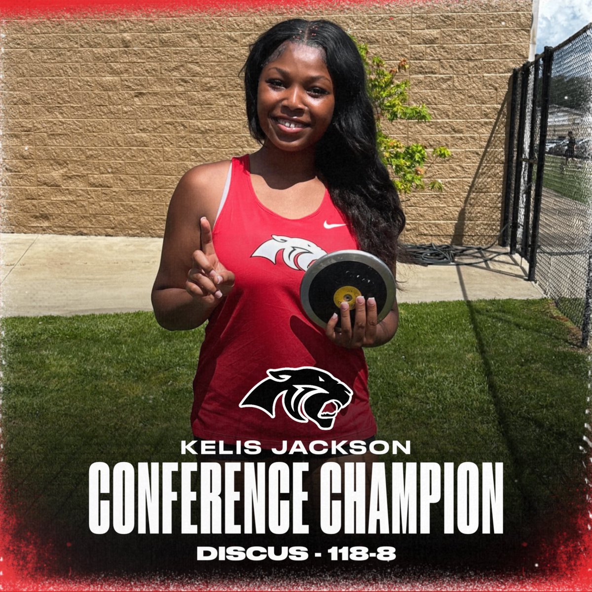 Congrats to our 6A Central Individual Conference Champions! Go Lady Panthers! 🐾🥇