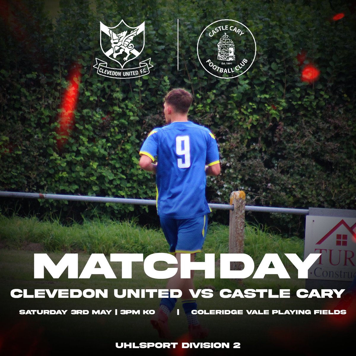 MATCHDAY
We finish off our league campaign today in Clevedon💪
⚽ Clevedon United Reserves Vs Castle Cary First
🏆 Uhlsport Division 2
🏟 Away
⏱ KO: 3PM

#CCFC #CastleCaryFC🔴⚫