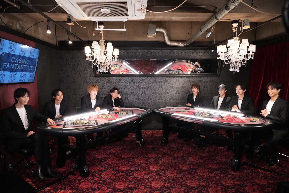 casinofanta's tweet photo. CASINO FANTASTICS CS特別版 #1～#4
本日！5/3（土）23:00～26:20 フジテレビTWOで
これまでの全4話連続放送！
地上波未公開企画もたっぷり追加のCS版を全話観られるので、録画してGWに何度もご覧ください！
お見逃しなく！
#FANTASTICS #CASINOFANTASTICS 
@fantastics_fext
https://t.co/bzWufGtALJ https://t.co/KrDZLenGYQ