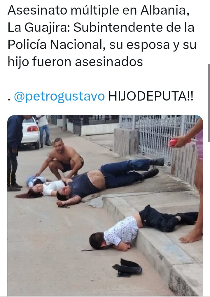 oficialtyra's tweet photo. Esta es la realidad de nuestro país mientras nuestro presidente nos gobierna por #x y presume su reloj a este hombre no le duele Colombia no le duele nuestros @PoliciaColombia no le duele nuestras fuerzas militares @COL_EJERCITO este es el hombre que dice que en Colombia no hay.. https://t.co/pBSJJ8XAqZ
