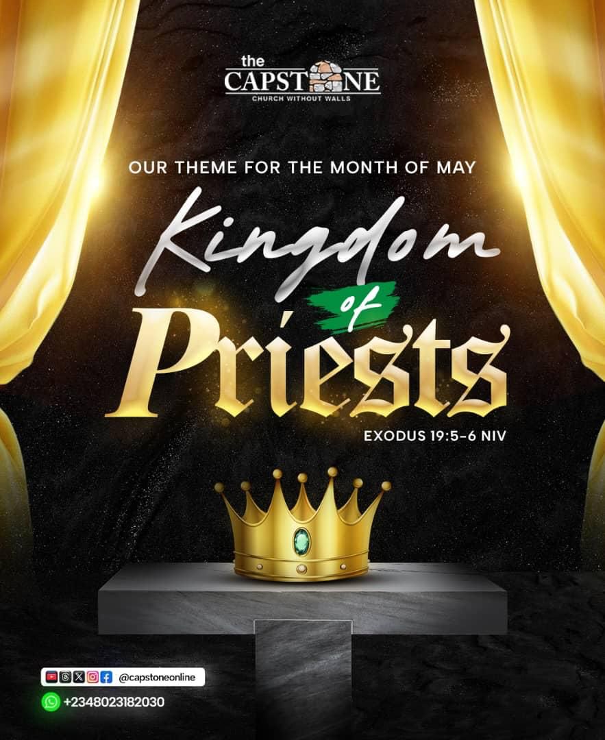 Kingdom power is the only answer for satanic wickedness.

Let’s pray the kingdom power and glory TOMORROW 3 May 2025.

Time: 7:00am
Venue: Capstone Resource Centre, 25, McEwen Str, Off Herbert Macaulay Way, Alagomeji-Yaba.

Come, take your own inheritance and live as King!