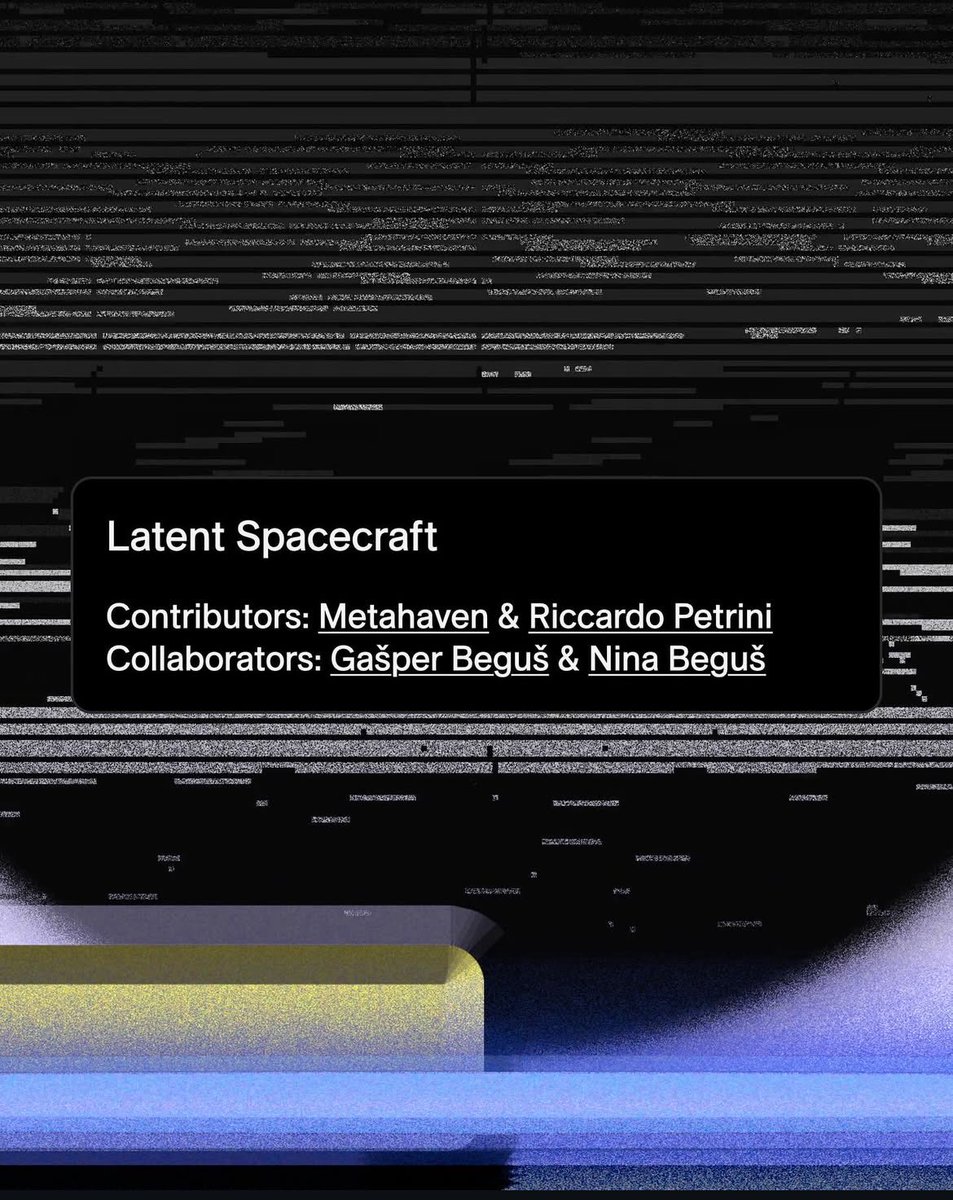 Science is(?) art. 

Our models powering the Next Earth exhibition at the Biennale di Venezia

Latent Spacecraft!