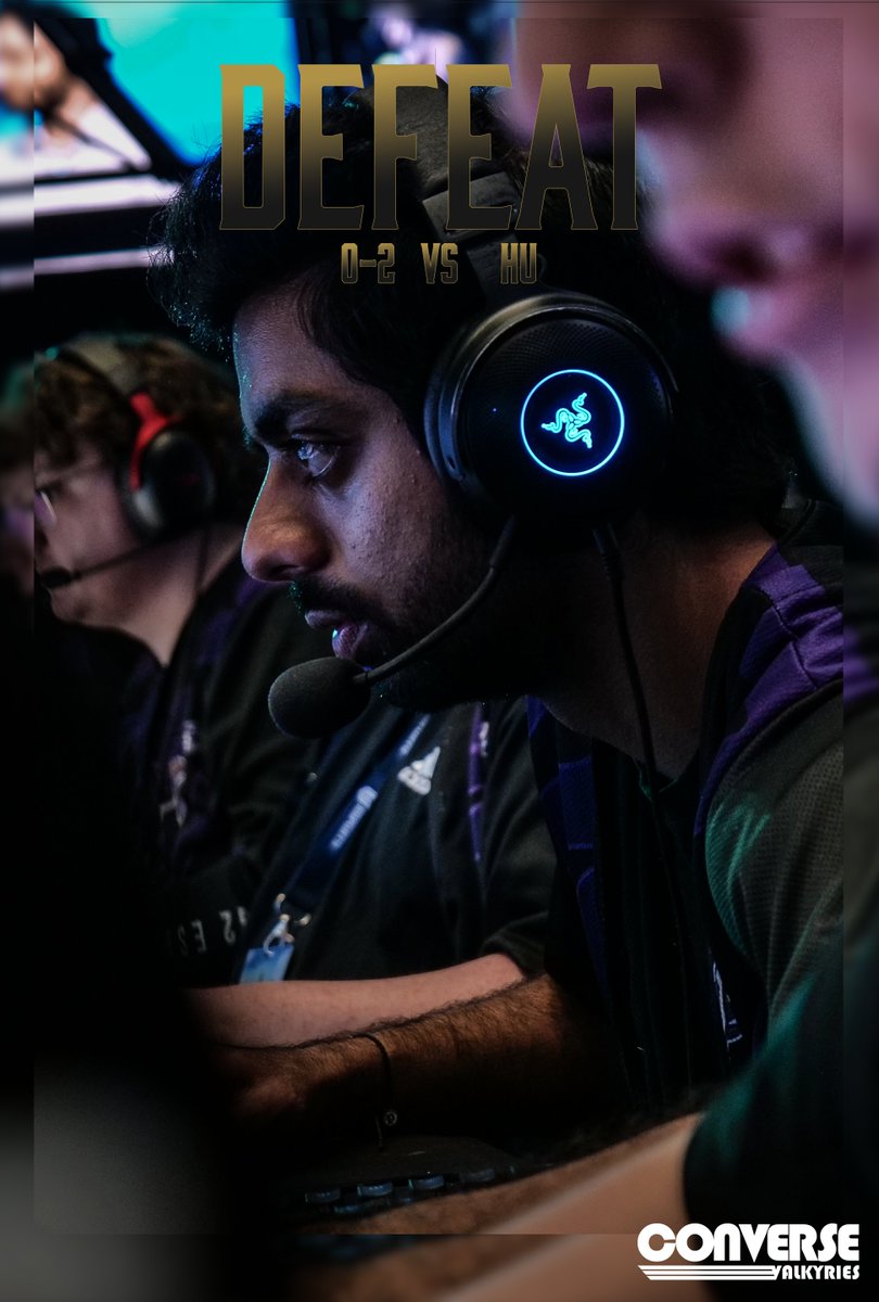 Converse Esports (@converseesports) on Twitter photo We lost this shootout.
Valorant goes 0-2 against <a href="/HUStormEsports/">HU Storm⚡️</a> and now faces UTD in order to qualify for day 2.
#GoValkyries #RiseResilient We lost this shootout.
Valorant goes 0-2 against <a href="/HUStormEsports/">HU Storm⚡️</a> and now faces UTD in order to qualify for day 2.
#GoValkyries #RiseResilient