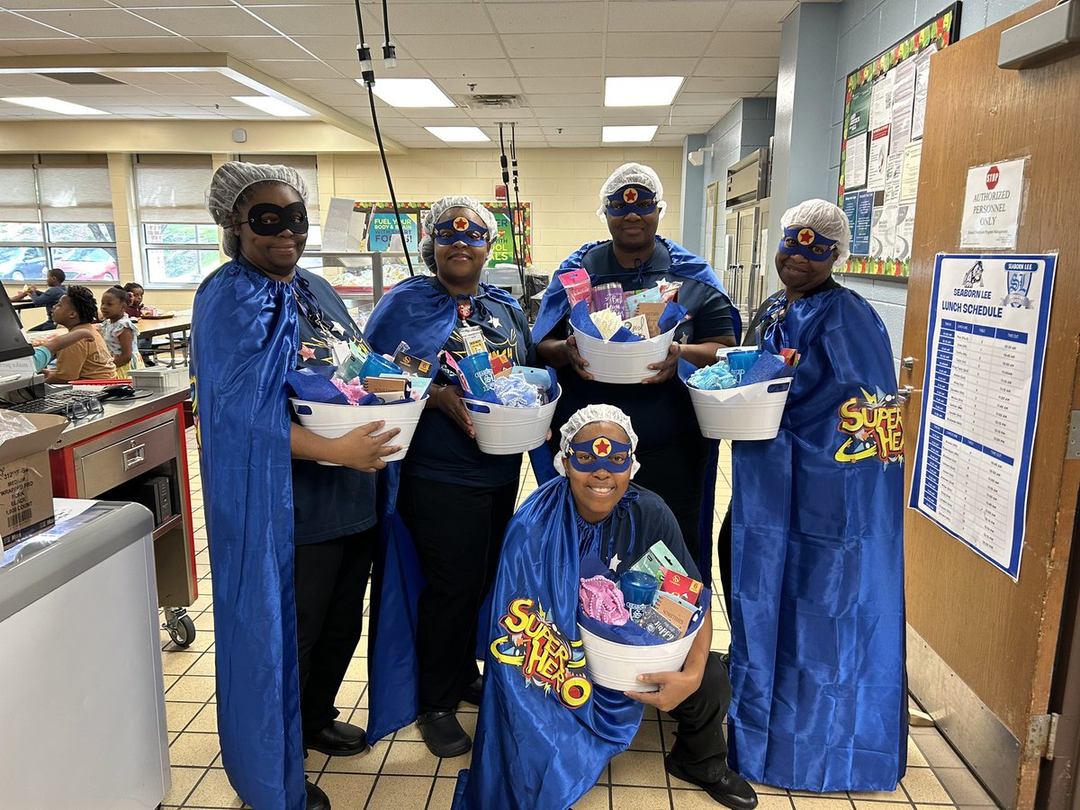 Kine' Geathers (@kgeducator8) on Twitter photo Today was School Hero Lunch Day! Our nutrition staff are Superheroes <a href="/SeabornLeeES/">SeabornLeeElementary</a> <a href="/FCSNutrition/">FCS Nutrition</a> <a href="/RonMaxwellFCS1/">Ron Maxwell (@FCS)</a> Today was School Hero Lunch Day! Our nutrition staff are Superheroes <a href="/SeabornLeeES/">SeabornLeeElementary</a> <a href="/FCSNutrition/">FCS Nutrition</a> <a href="/RonMaxwellFCS1/">Ron Maxwell (@FCS)</a>