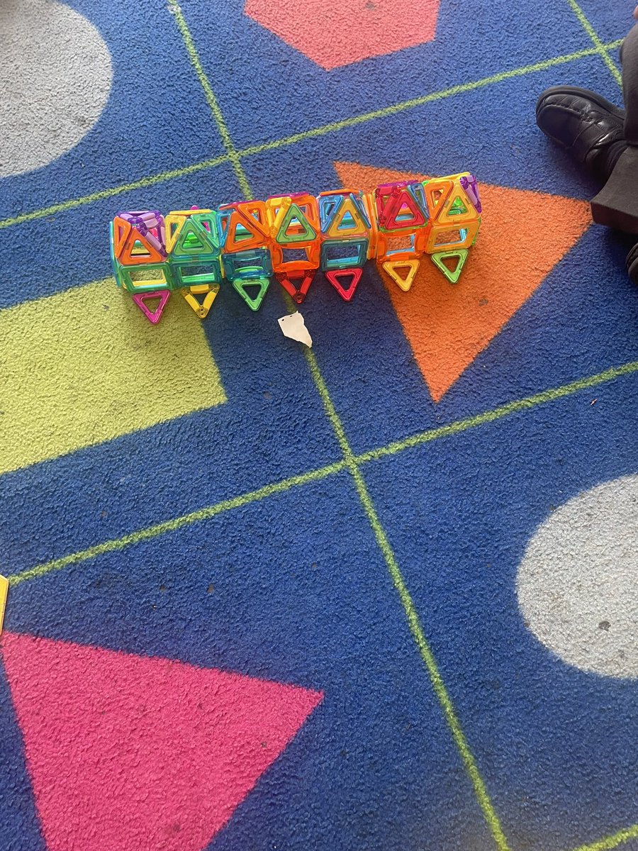 EYFS created beach  huts using magnetic 3D shapes! 
Hopefully some of you get to the beach this weekend!