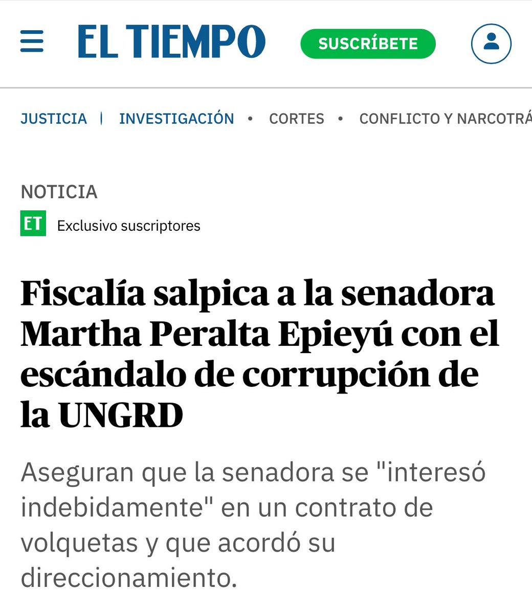 La senadora <a href="/marthaperaltae/">Martha Peralta Epieyú</a> pide compartir las fotos de la plaza de Bolívar, el día de ayer, yo prefiero compartir esto jajajaja