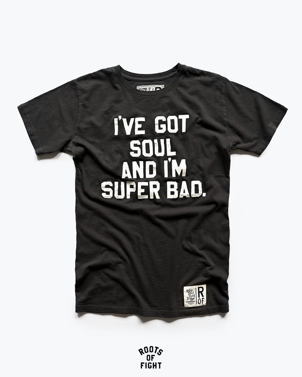 "I’ve got soul and I’m super bad.”
James Brown didn’t just take the stage — he owned it.
The beat hit harder when he moved. 

.Celebrate James Brown’s bday with 20% off the <a href="/rootsoffight/">Roots Of Fight</a> x GFOS collection | rootsoffight.com - today only.