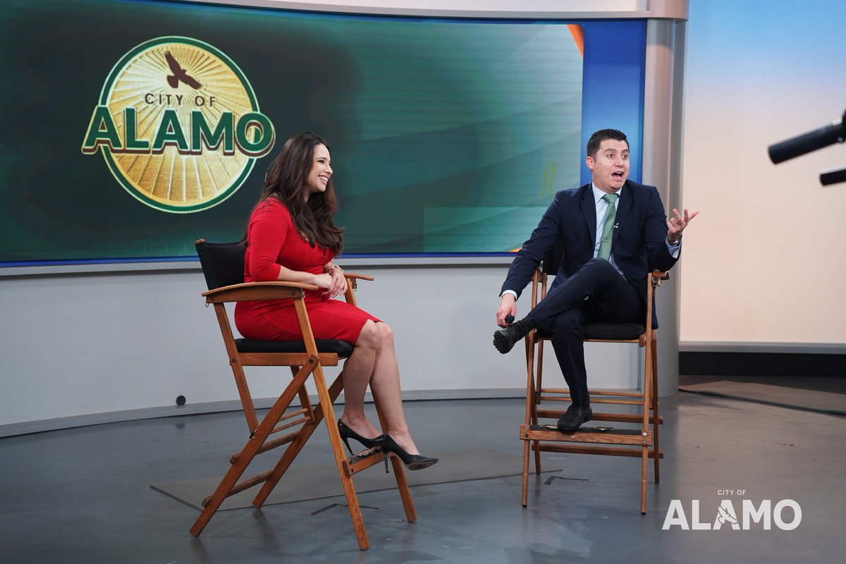 CityofAlamo's tweet image. 🍉🎤 We stopped by Noticias RGV to spread the word — the Alamo Watermelon Festival is almost here!

📅 Sat, May 10 | 🎶 Food, music &amp;amp; family fun
🎟 FREE before 5 PM | $5 after
📍 600 E. Ridge Rd
🎫 TIXPlug.com

#WatermelonFestival #AlamoTX #RGVEvents