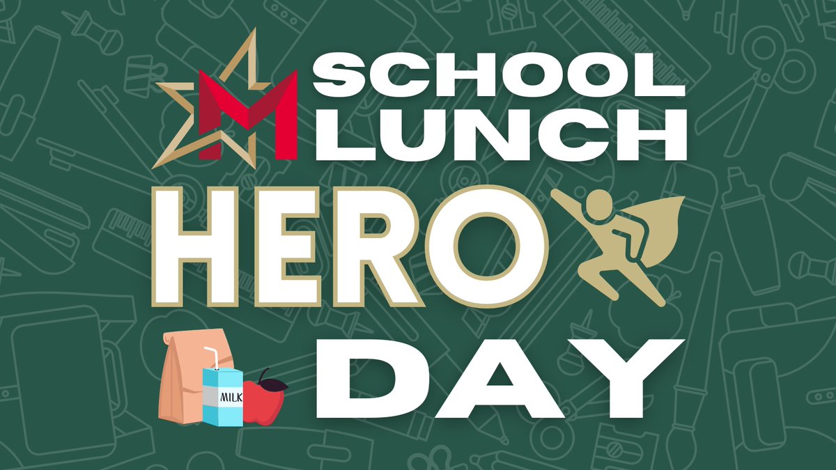 It’s School Lunch Hero Day! 🍽️

Today we’re celebrating the incredible people behind the meals our students count on every day. From fresh, local food to warm smiles in the cafeteria, you make a difference.

Thank you for all you do. 🌱

#MaizeFamily #266Success #LeadForward