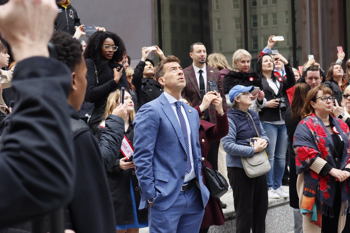 Chicago’s Polish pride was on full display at Daley Plaza today! I was honored to help celebrate the community’s rich history, culture and heritage for the 234th anniversary of Poland’s constitution.  🇵🇱