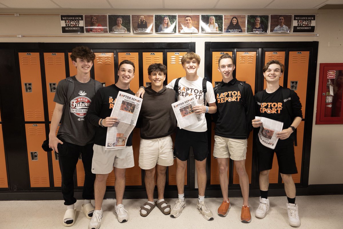 RaptorReporters's tweet image. Print issue release day at @AndersonRaptors is always a fun one!