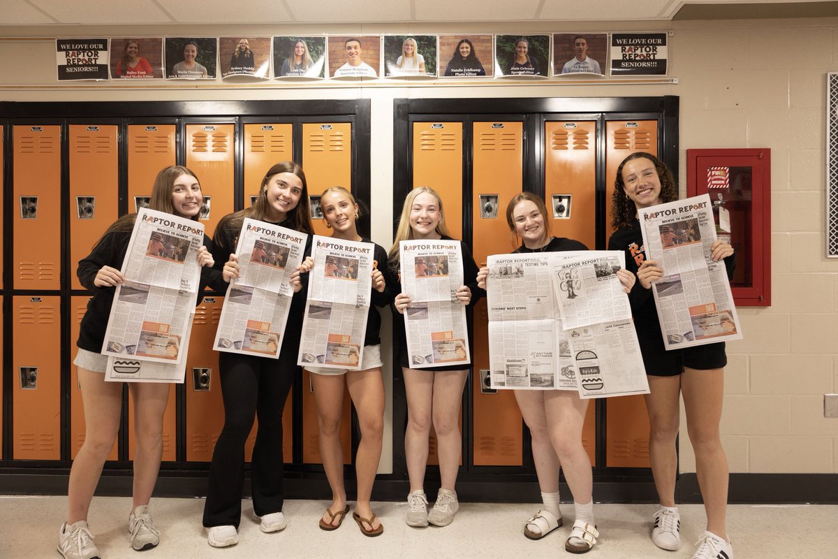 RaptorReporters's tweet image. Print issue release day at @AndersonRaptors is always a fun one!