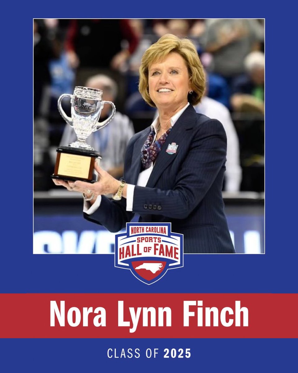 We’re proud to celebrate our Board Member, Nora Lynn Finch, on her well-deserved induction into the North Carolina Sports Hall of Fame! We’re so grateful to have her as part of our team in the fight against all cancers affecting women.

Congratulations, Nora Lynn!