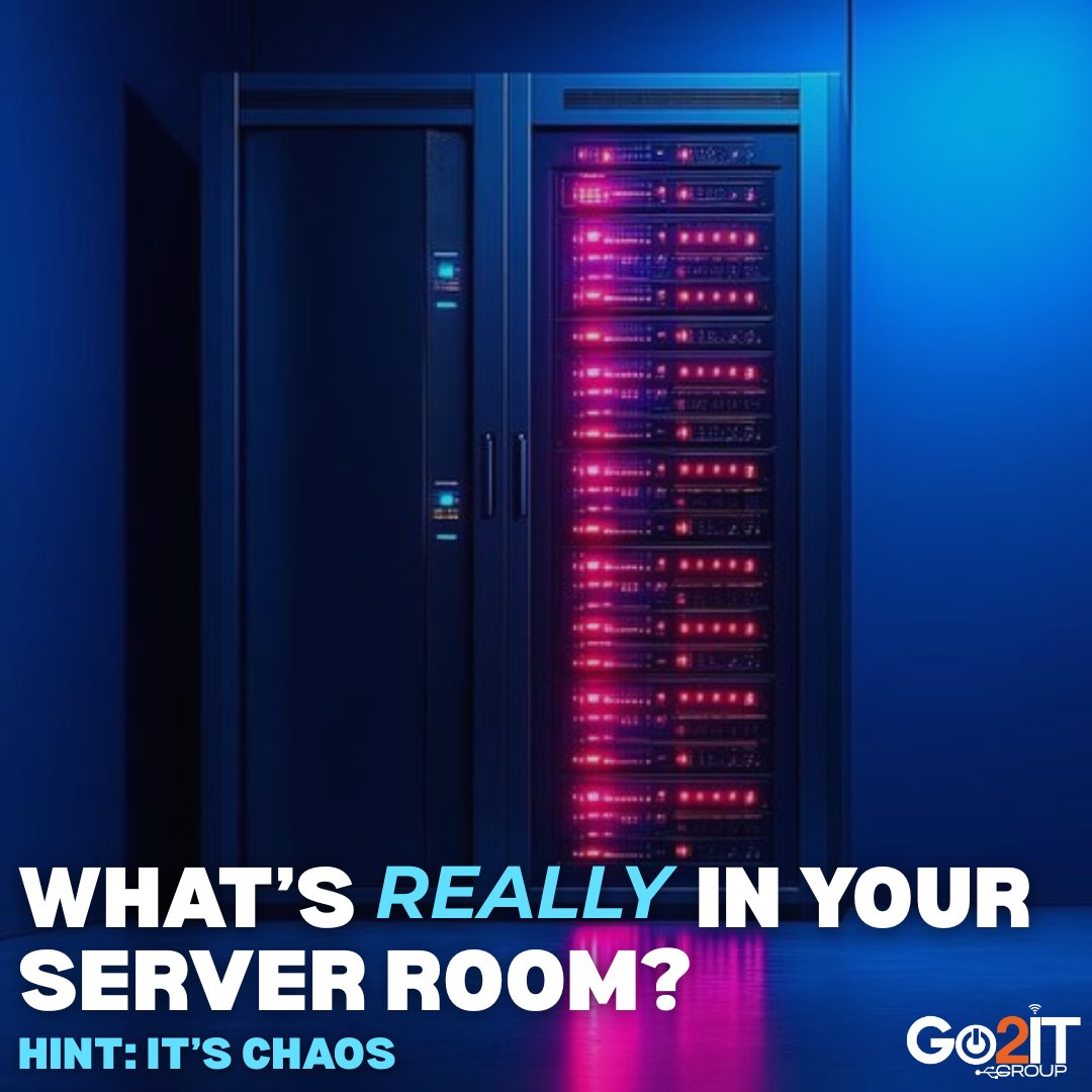 Go2ITGroup's tweet image. What’s really in your server room?🖥️

Dust, chaos, mystery cables... maybe a router from 2009?

Outdated setups = downtime
✅ Cable mgmt
✅ Hardware checks
✅ Climate control

Let’s clean it up
🔌go2itgroup.com/contact-us/

#ServerRoom #TechTeam #ITMaintenance #DataCenter #TechSavvy