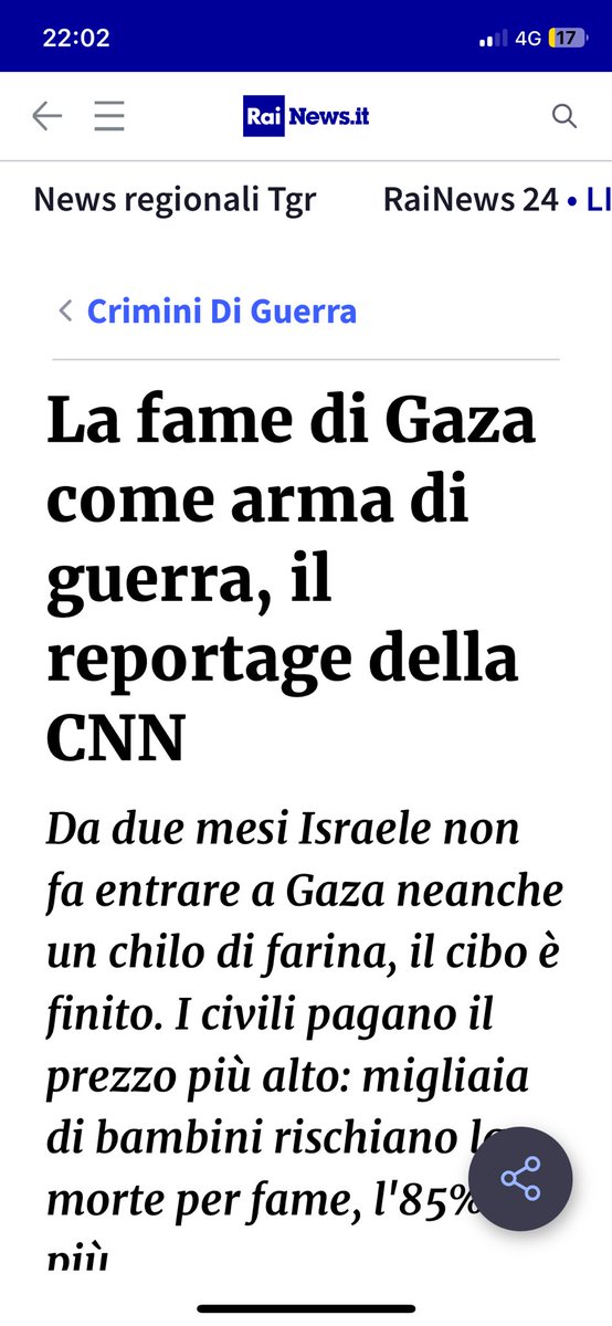 Ma come la De Mari diceva che gli israeliani sfamavano i cattivi palestinesi!