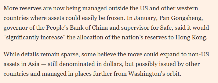 That includes additional information about China's pivot to Agencies (which ended in 2023/24 best I can tell) and confirmation that China increasingly uses non US fund managers (making the TIC custodial data a bit less accurate)

2/