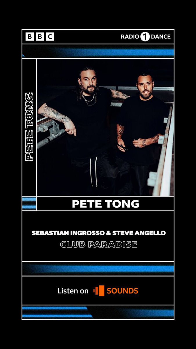 🖤 <a href="/petetong/">Pete Tong mbe</a> <a href="/BBCR1/">BBC Radio 1</a> bbc.co.uk/programmes/m00…