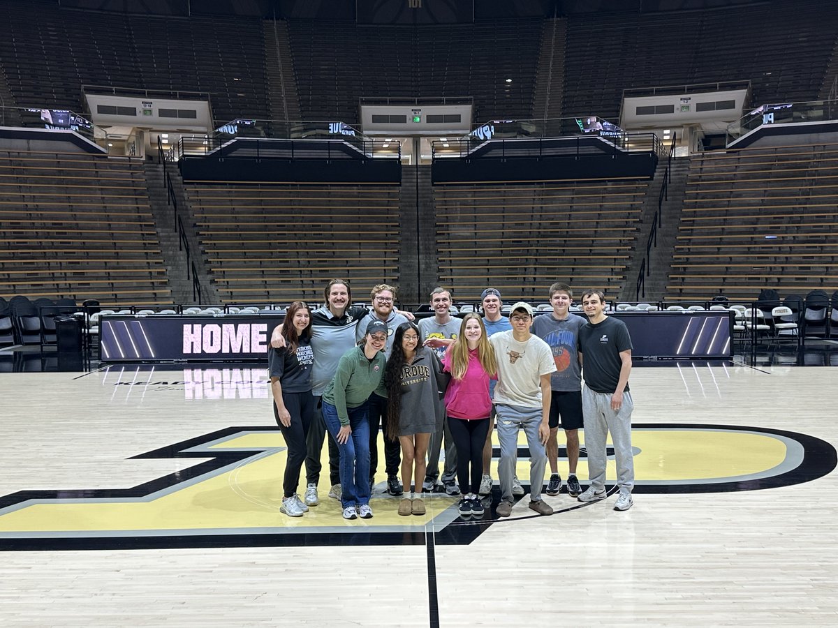 As the school year comes to an end, just wanted to shout out our amazing students! So proud of each one of them and the growth that they had this year. Beyond grateful for all of the work that they do for Purdue!