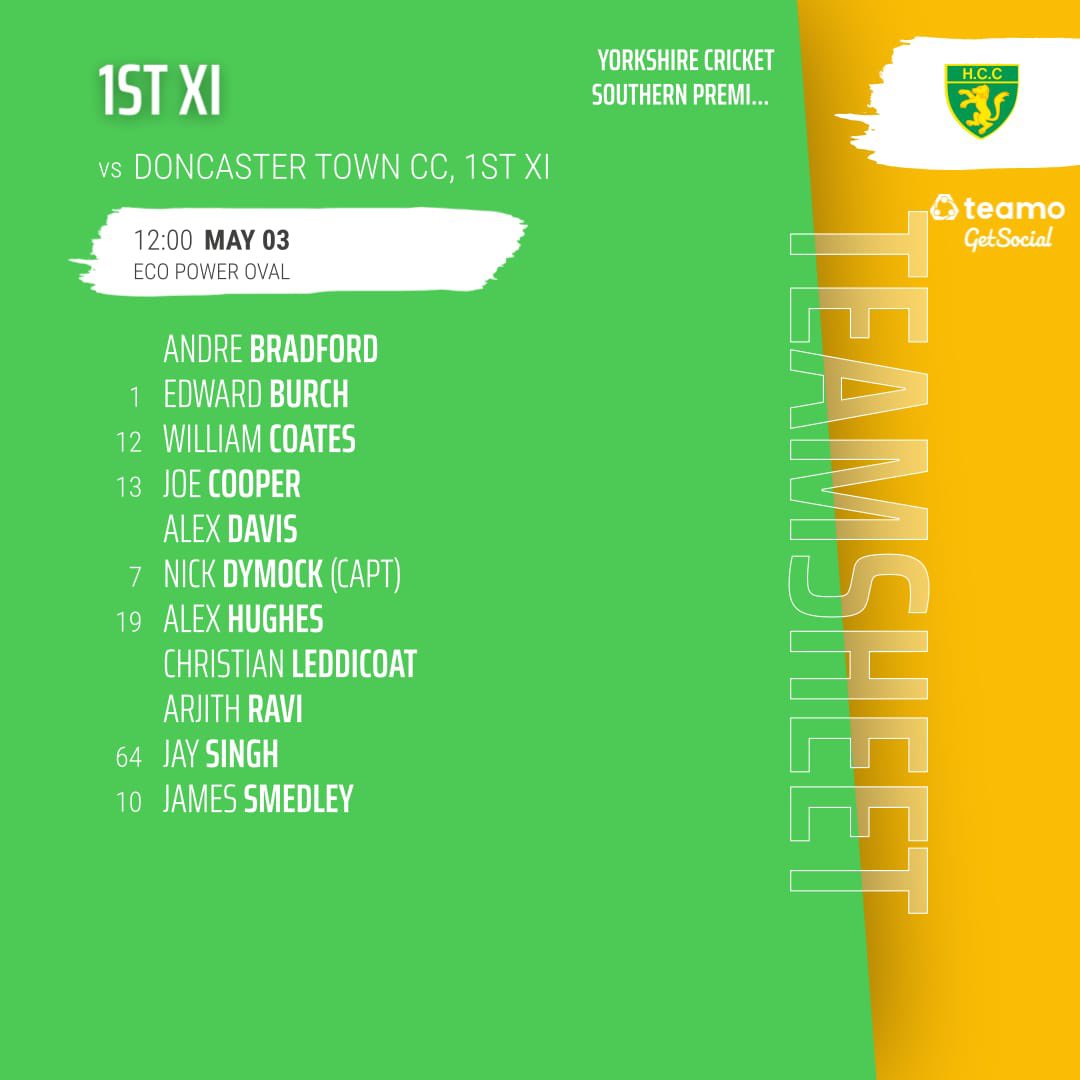 Hallam CC tweet media